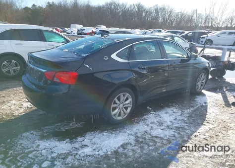 2018 Chevrolet Impala 1Lt из США, поврежденный, VIN 2G1105S33J9117869